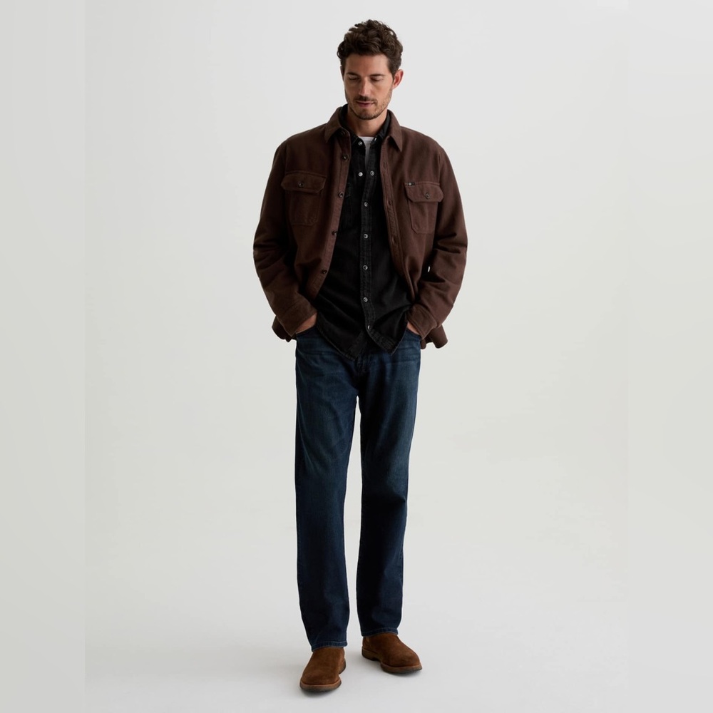 AG Adriano Goldschmied Dark Blue Straight Jeans
The Graduate